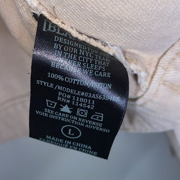 BlankNYC Beige Denim Jacket with Buttons and slim fit. - Picture 6 of 8